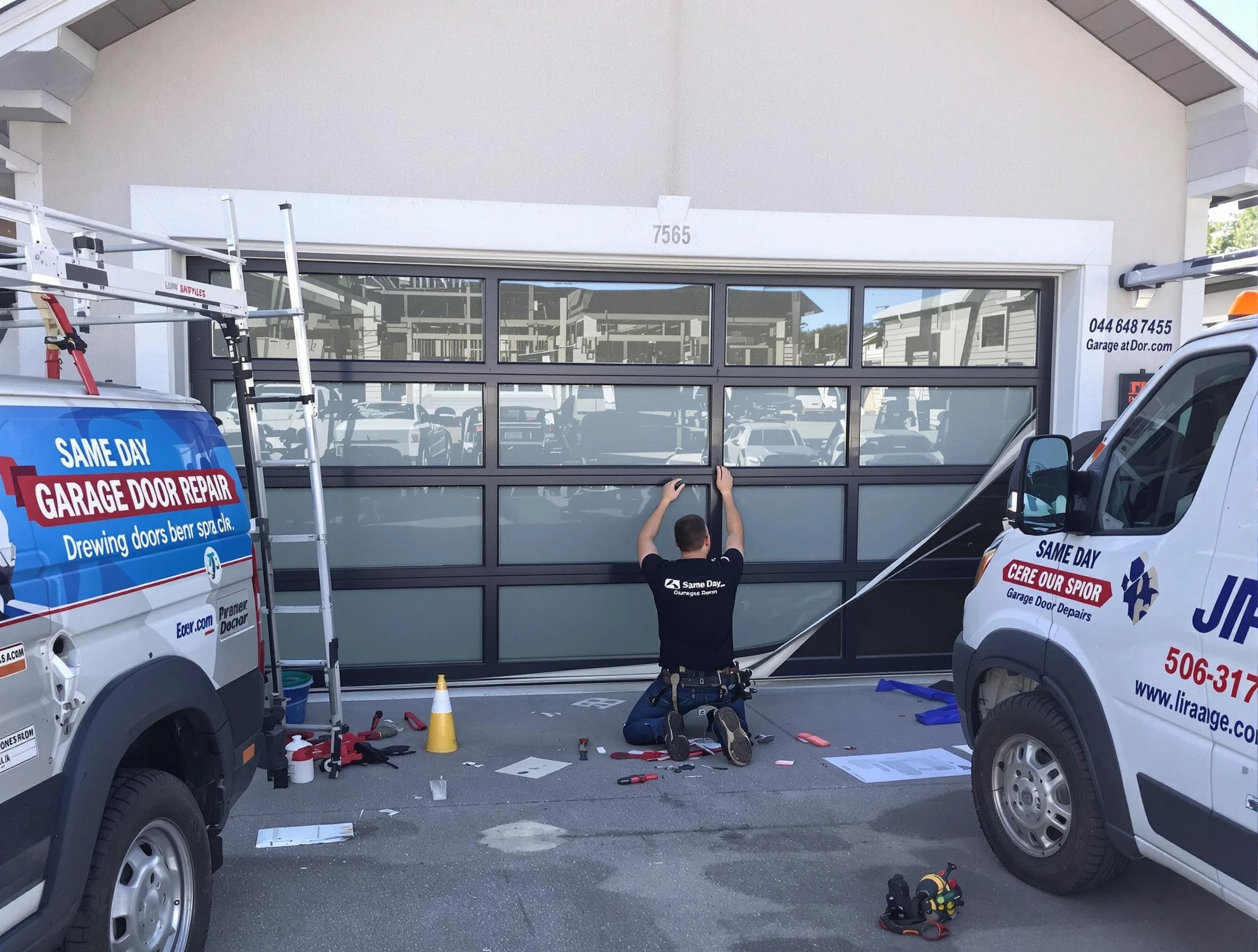 Dover Garage Door Repair providing same-day garage door repair in Dover