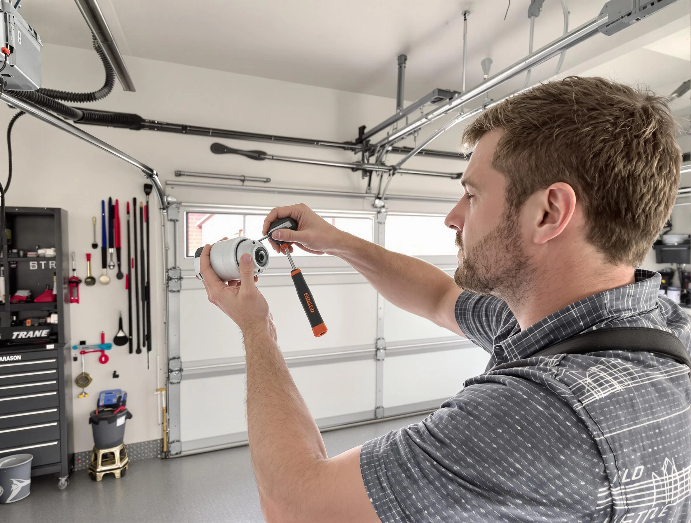 Garage door opener repair service by Dover Garage Door Repair in Dover